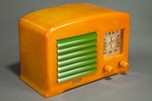 Fada Catalin 53 / 5F50 Radio in Yellow + Green